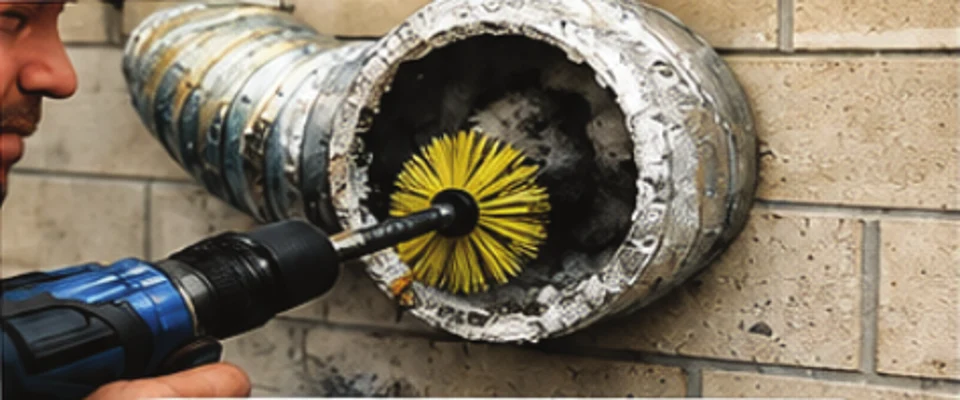 Vent-cleaning illustration from the Collectives Services flyer